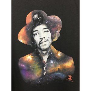 Jimi Hendrix Celestial Portrait & Iconic Hat - 3XL